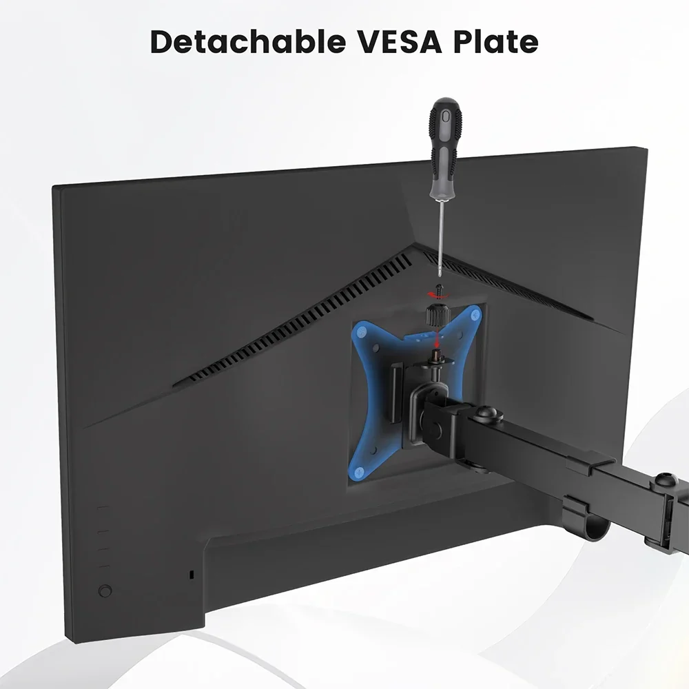 Dual Monitor Mounting Arm for Enhanced Workspace - Image 5