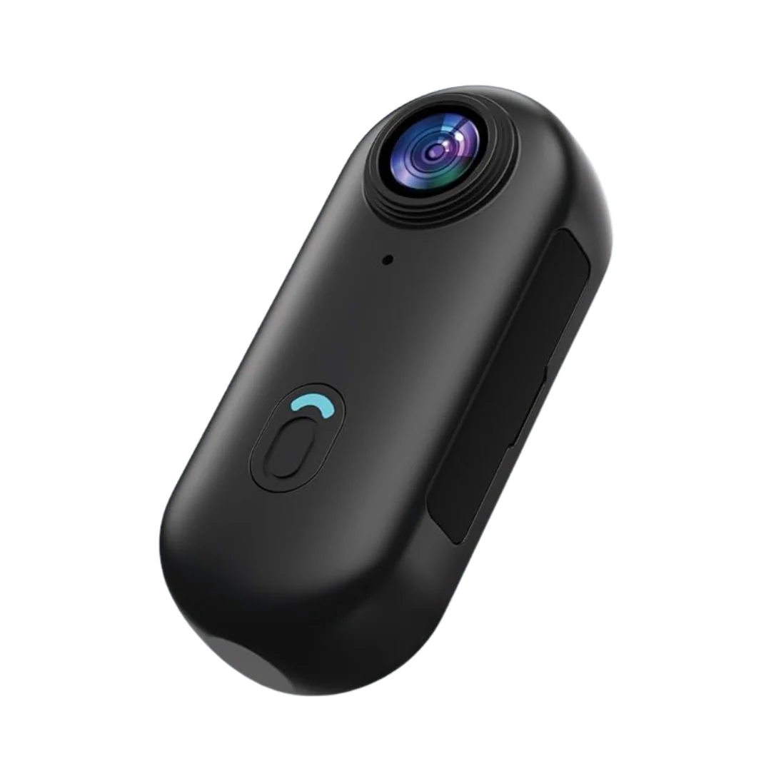 Water-Resistant Mini Action Camera 128GB – 4K Wearable Thumb Cam - Image 4