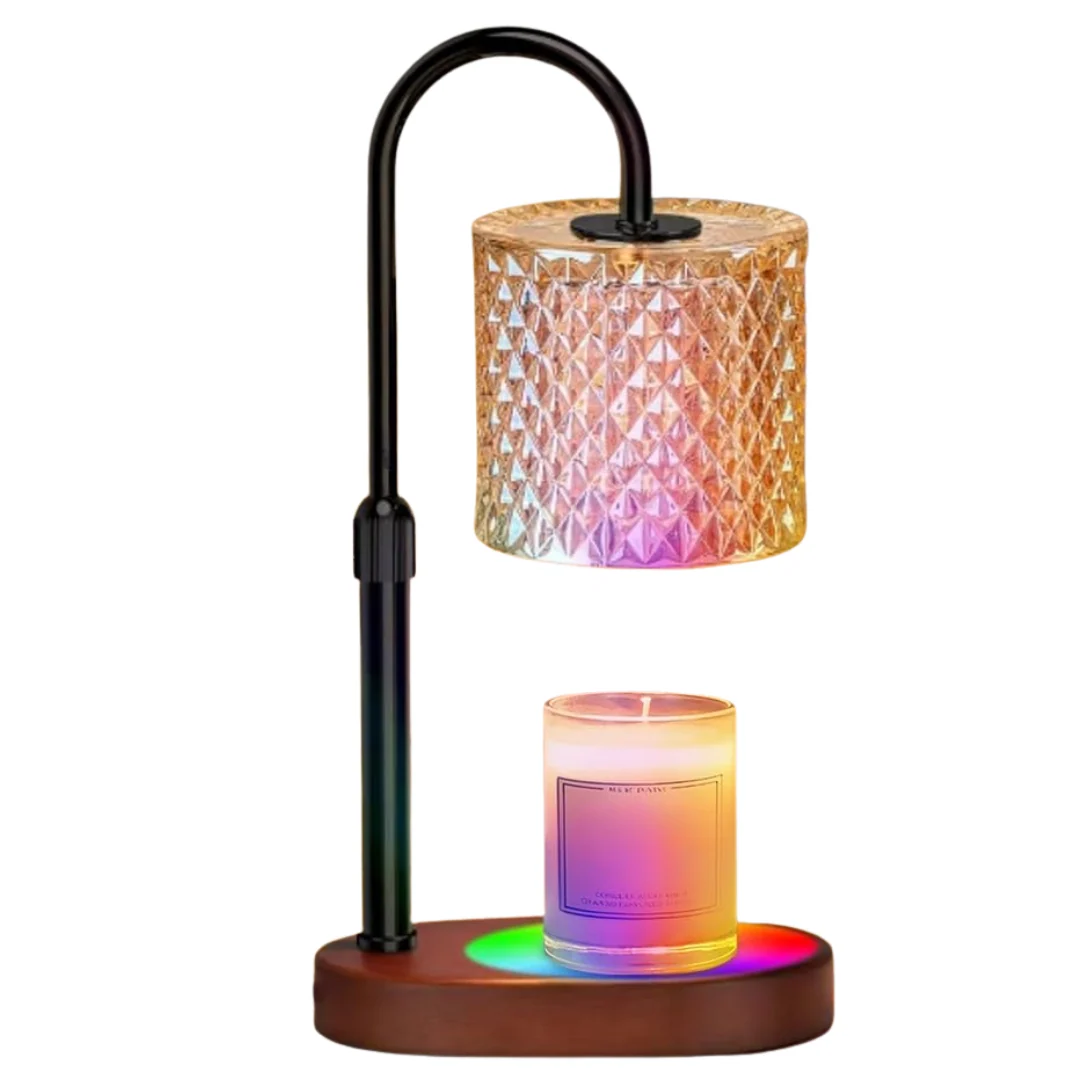Candle Warmer Lamp with Adjustable Brightness and Timer Function - Image 4