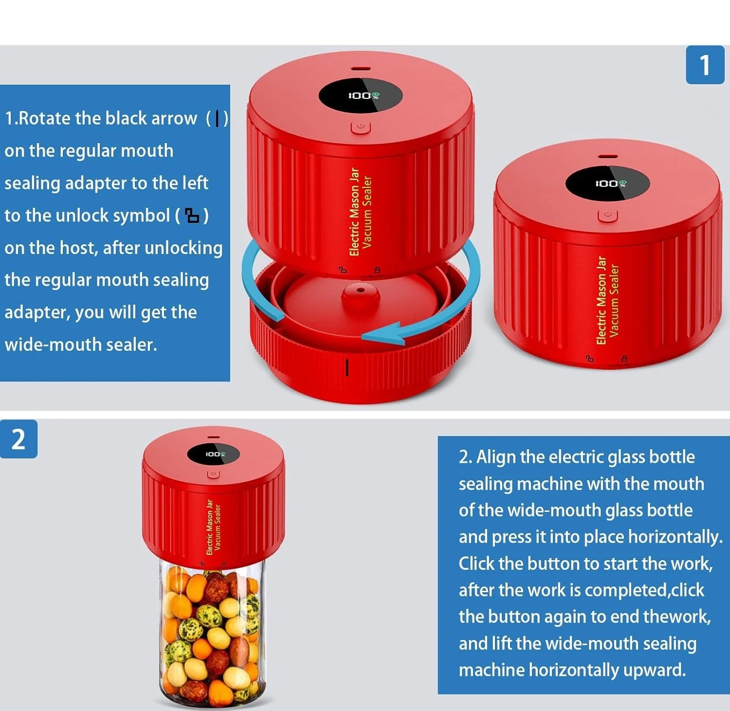SealGuard Automatic Jar Sealer for Superior Food Storage - Image 6