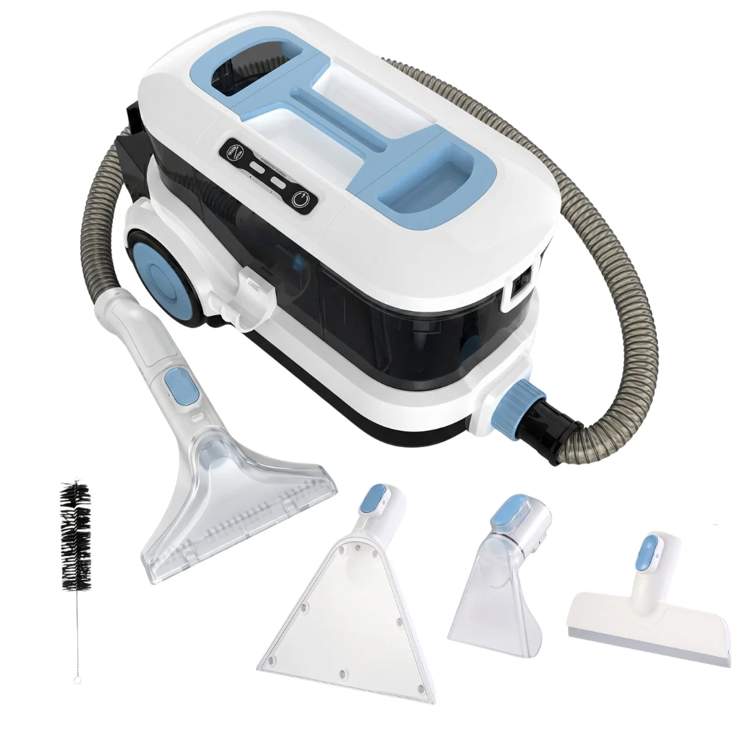 Compact Carpet Cleaning Machine with Dual Water Tank System - Image 3