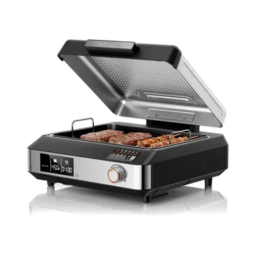 Kismile 2-in-1 Griddle and Indoor Grill 81001KEB1