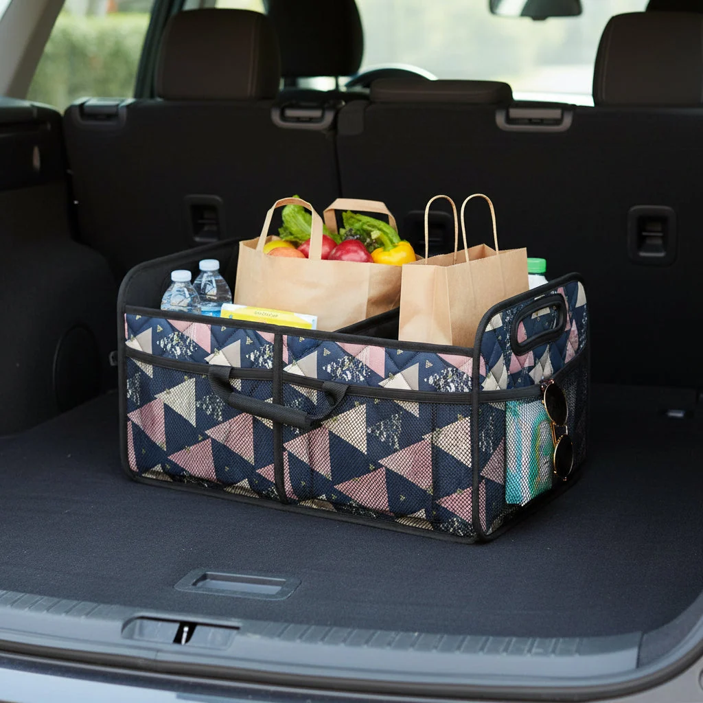 Spacious Waterproof Trunk Organizer – Foldable Car Storage Solution - Image 14