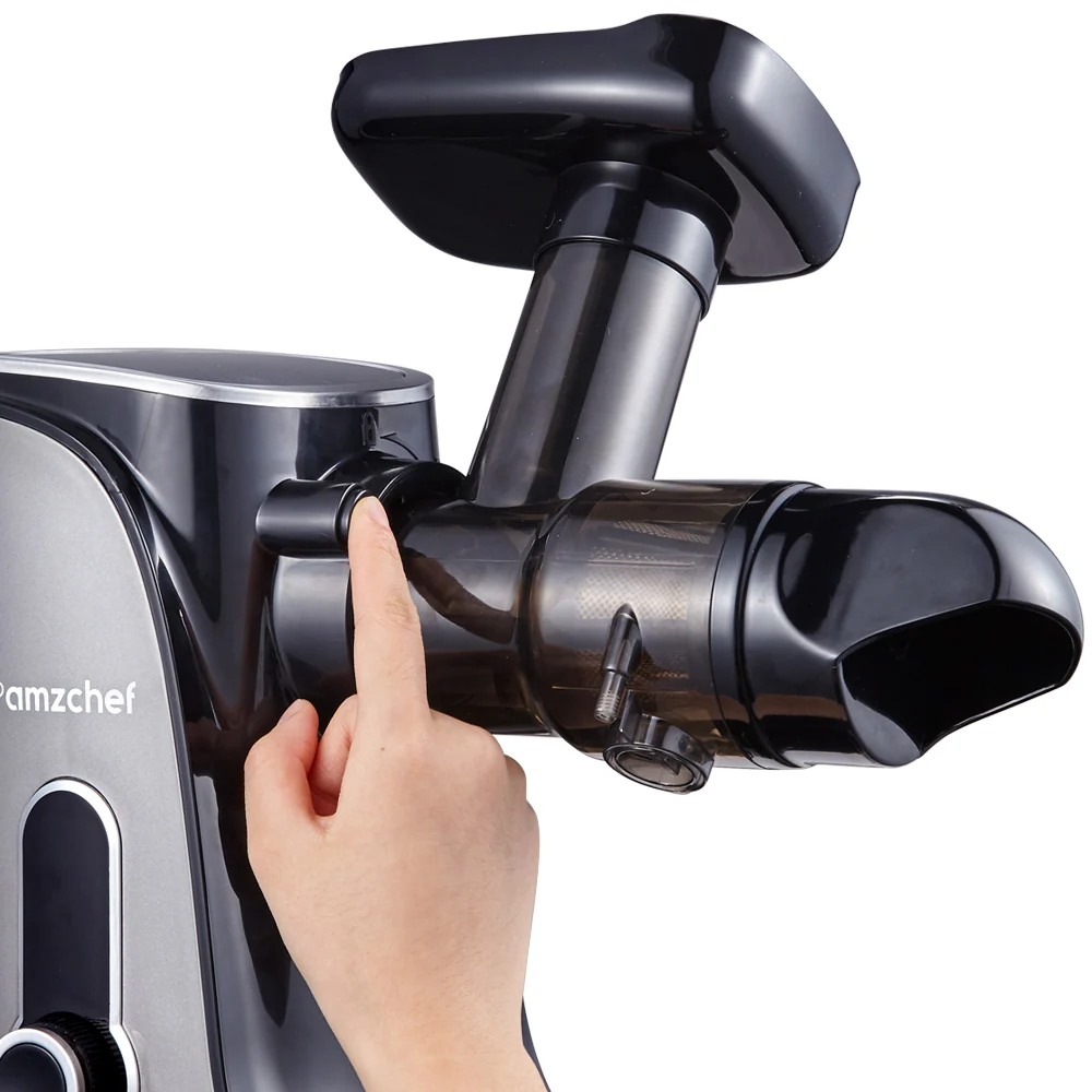 AMZCHEF Slow Juicer with Two Speed Modes GM3001 Gray 3
