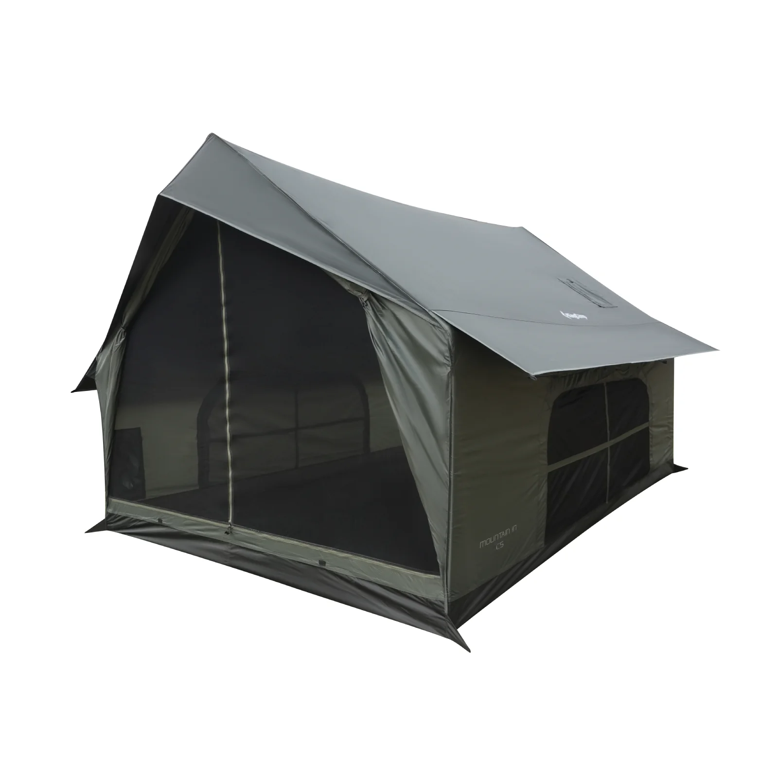KingCamp 4-Season Cabin Tent with Stove (Size L) Bundle