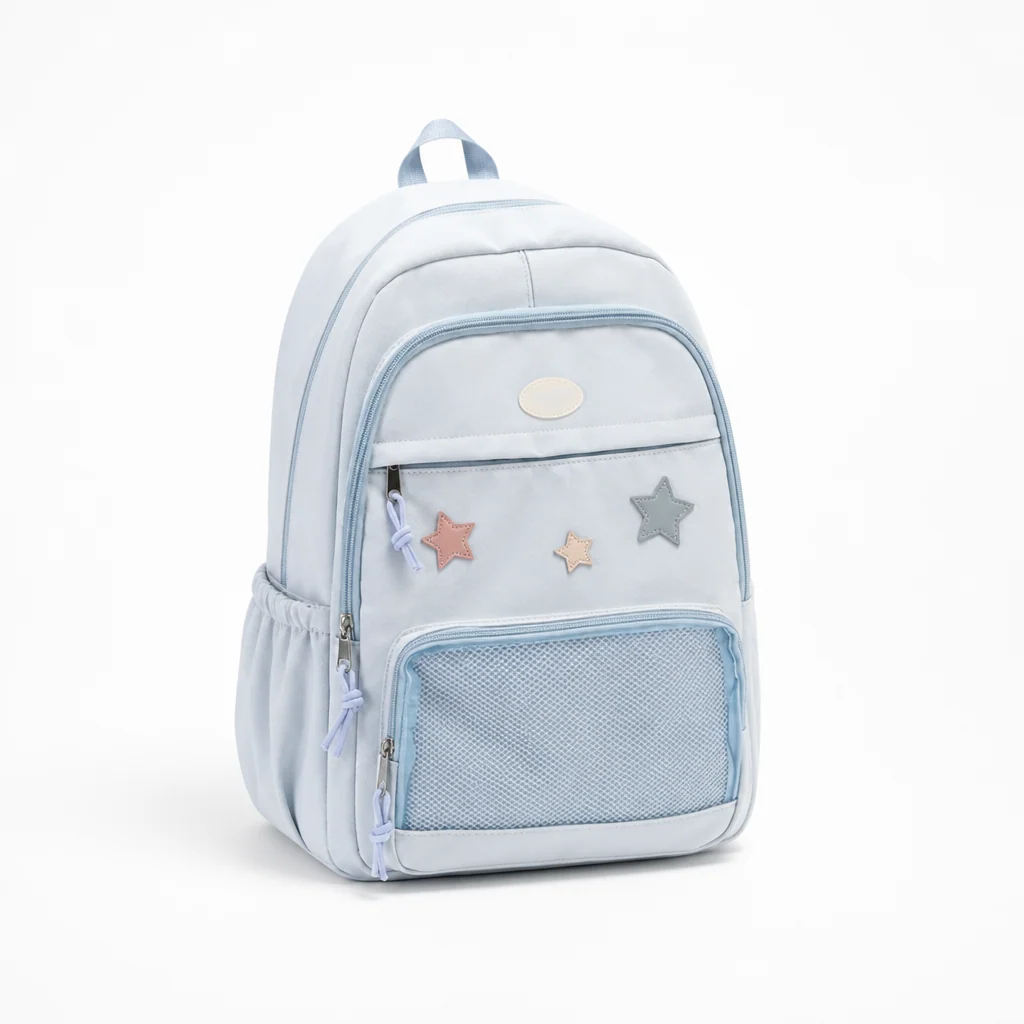 Kids School Backpack Clear Display Pocket Fits A4 - Image 2