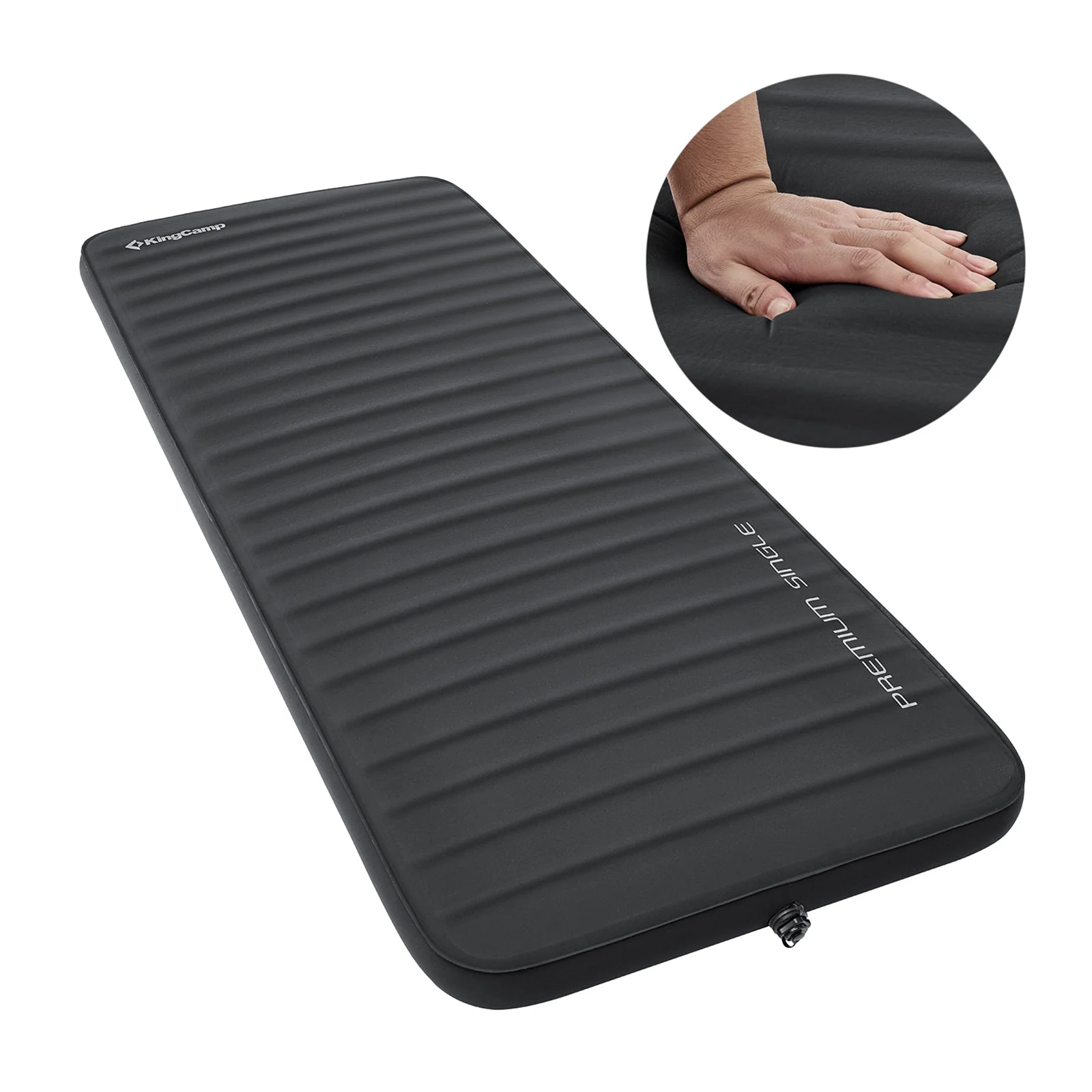 KingCamp PREMIUM Self Inflating Foam Sleeping Pad Double/Single - Image 3