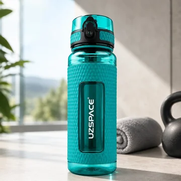 Sustainable Hydration Bottle - Versatile Leak-Resistant Design