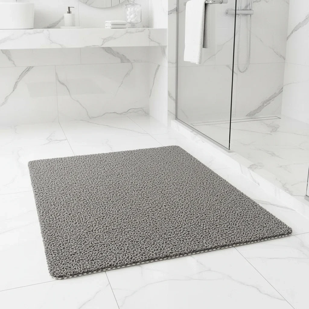Bath & Shower Mat Non-Slip Cushioned Fast Drainage