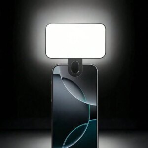 Compact Clip-On LED Light for Photography