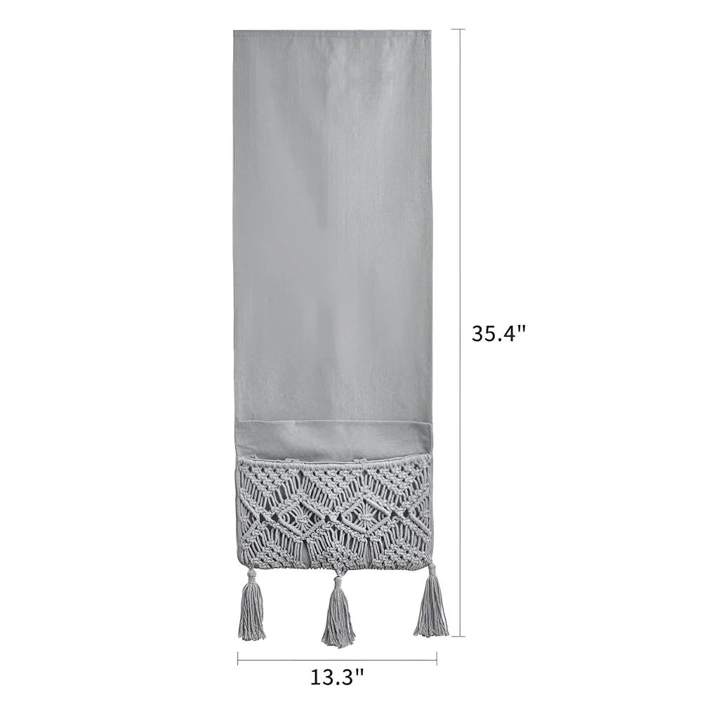 Sofa Caddy Handmade Boho Four-Pocket Non-Slip - Image 7