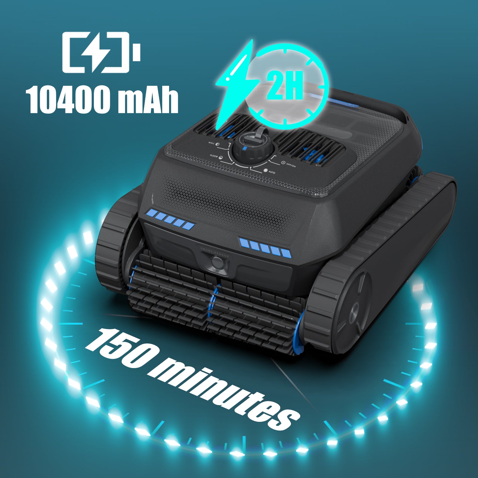 AIRROBO CP400Lite | Energy-efficient Cordless Pool Cleaner - Image 3