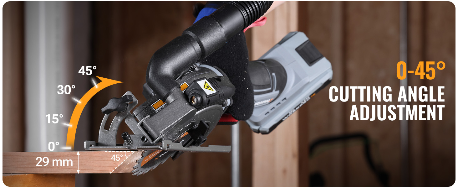 20V Brushless Cordless Mini Circular Saw