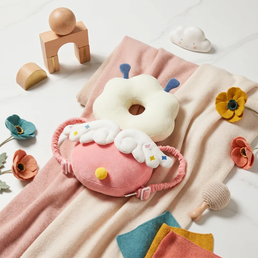 Safety Backpack for Infants – Cloud Design - Image 11