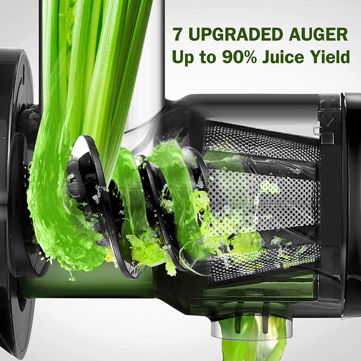 AMZCHEF Slow Masticating Juicer Machine 4