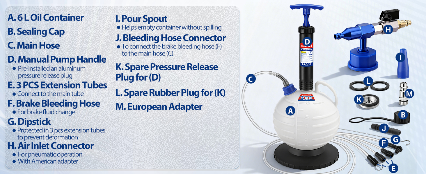 Manual Oil Extractor Pump