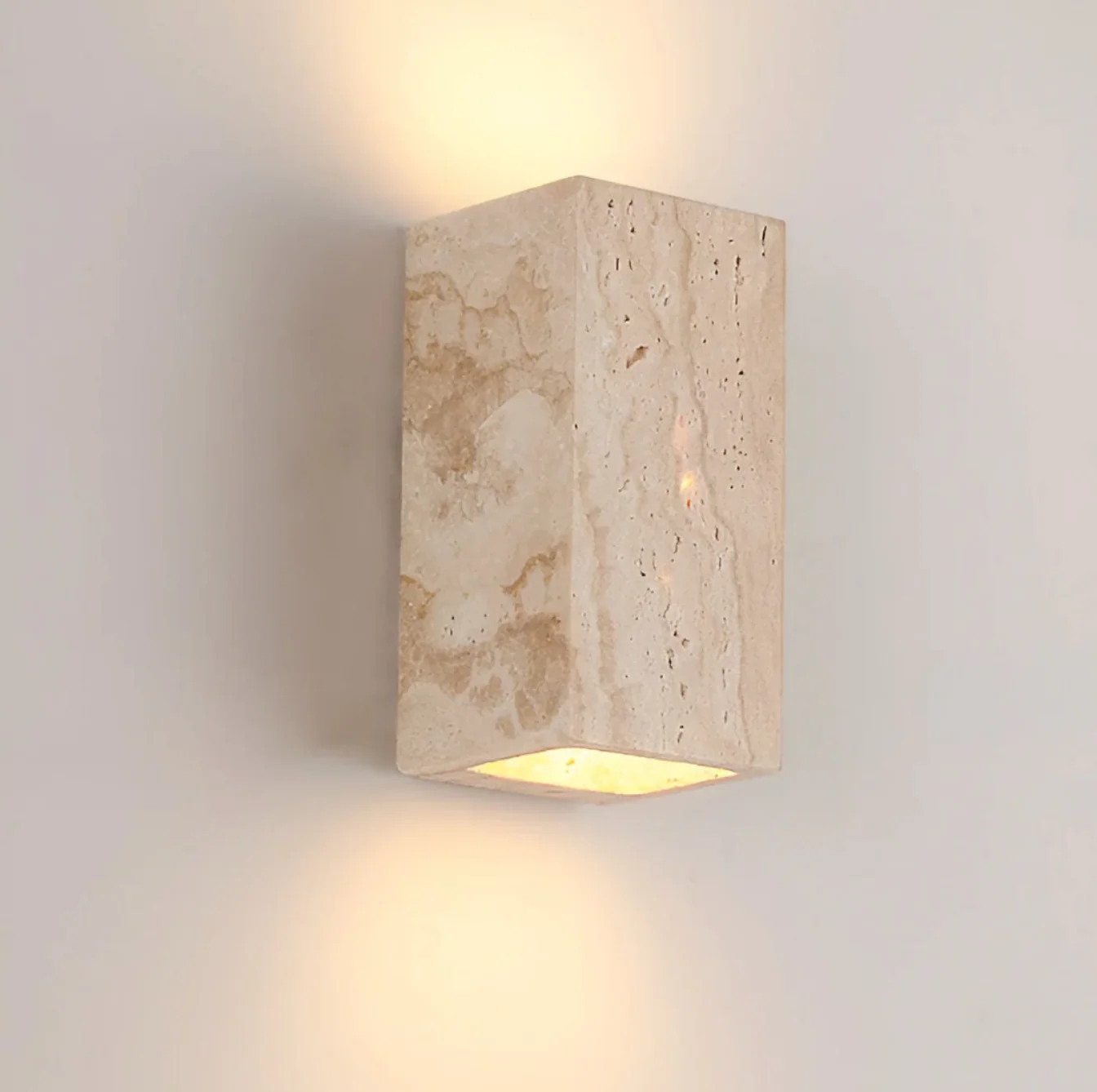 Elegant Stone Wall Light - Unique Natural Accent Fixture - Image 3