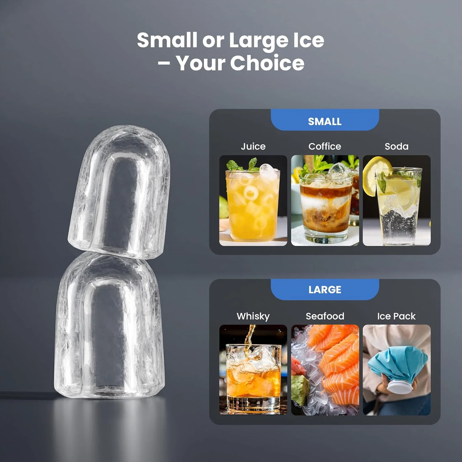 Kismile Ice Makers Countertop 58212RIM0 - Image 4