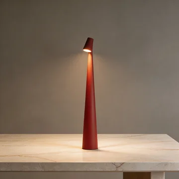 LED Table Lamp in Contemporary Cone Design