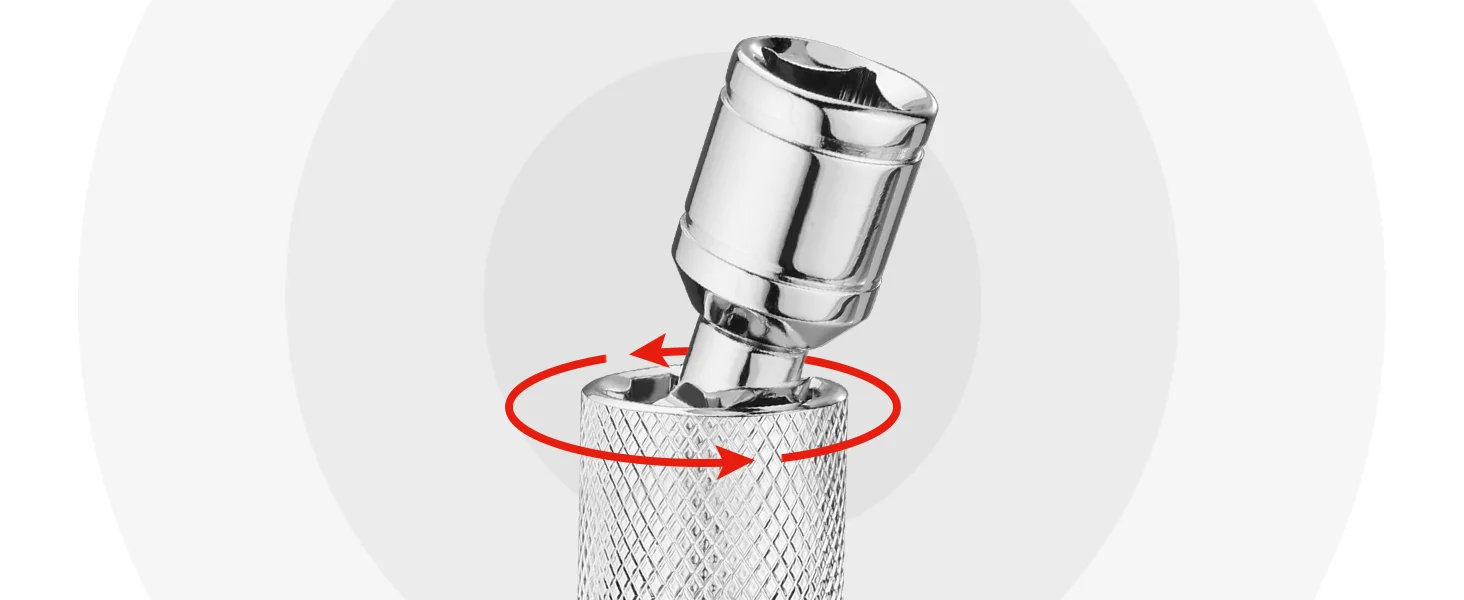Stainless steel faucet cartridge with innovation and quality shown by a red flow arrow around the seal