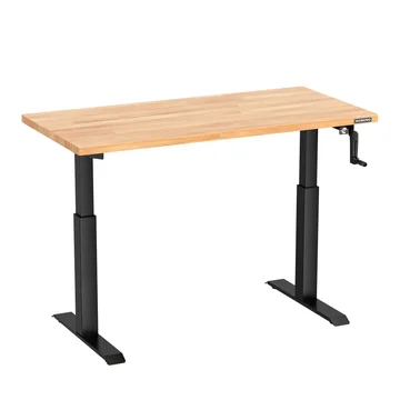 WORKPRO 47.2"×23.6" Adjustable Workbench, Crank Stand Desk, 300LBS Capacity