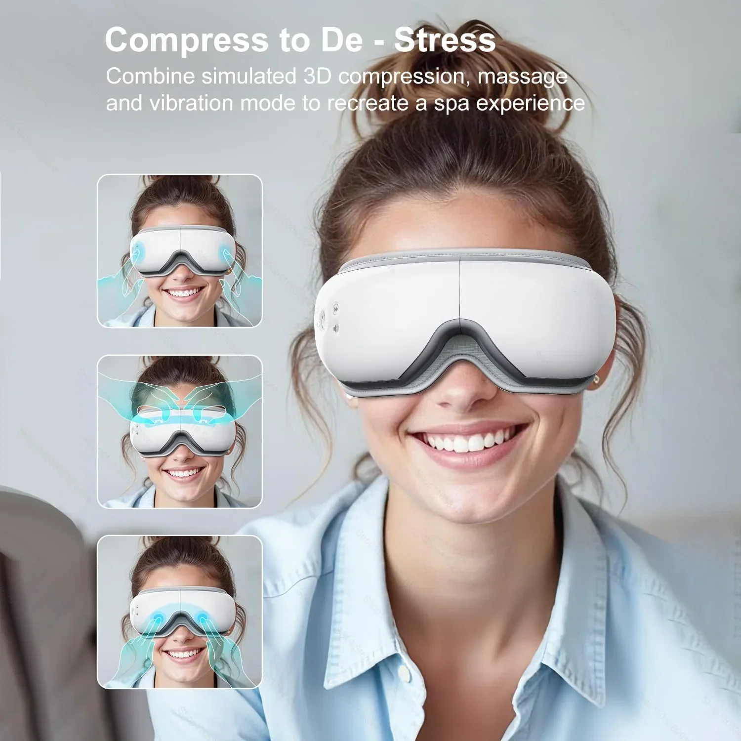 Eye Massager with Heat and Vibration Features - Image 2