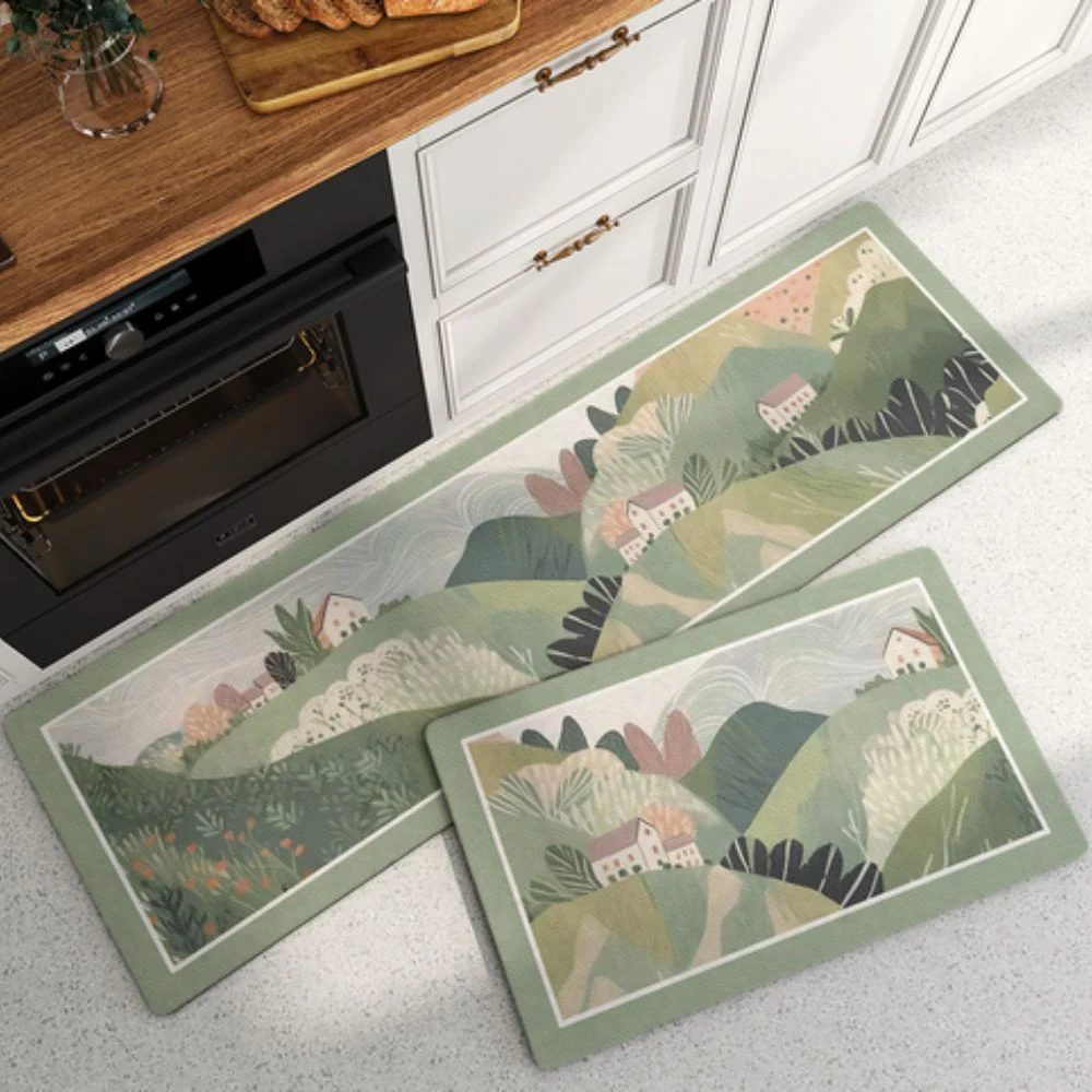 Kitchen Mat Cushioned Quick-Dry Absorbent Rubber Base - Image 2