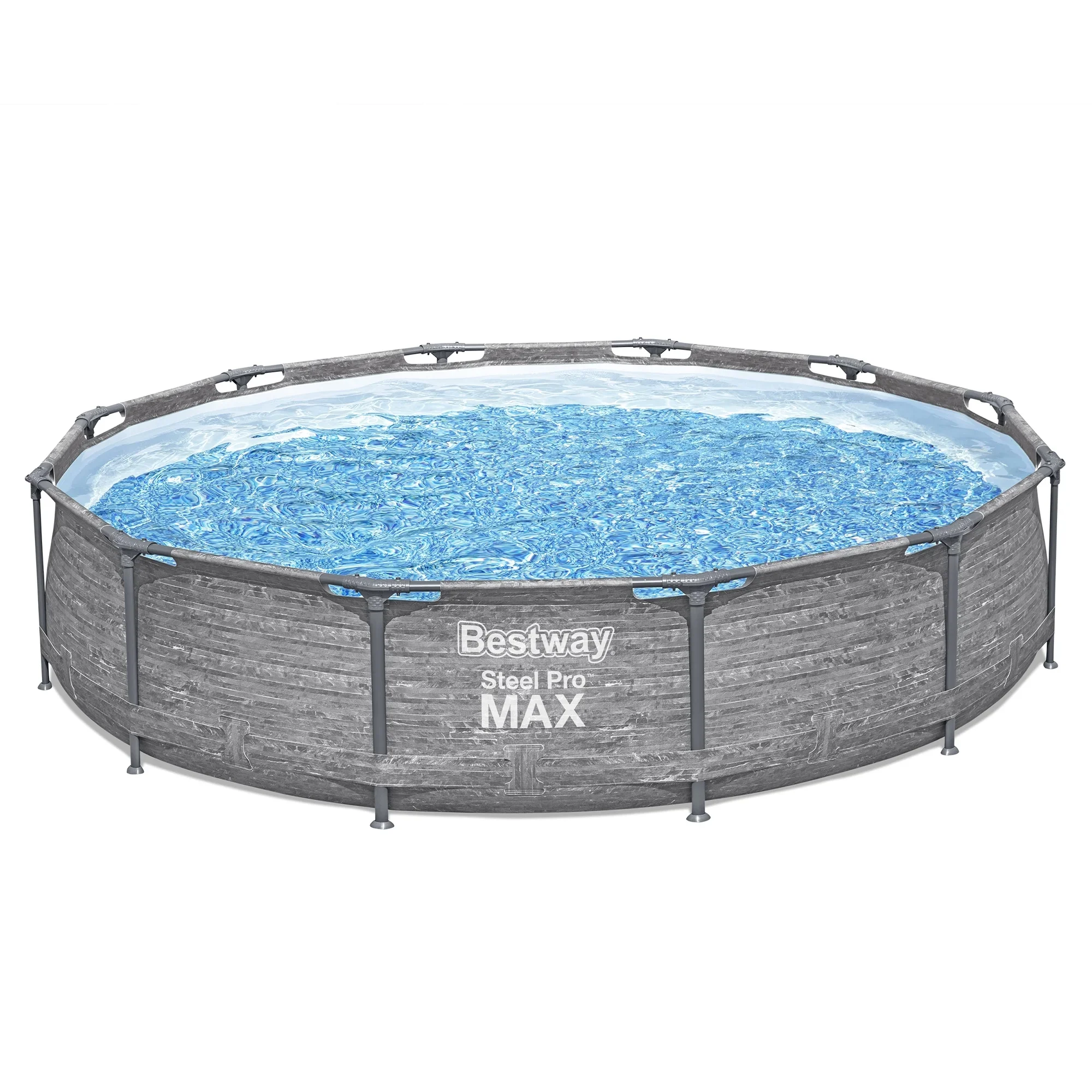 Bestway Steel Pro MAX 12' x 30" Above Ground Outdoor Swimming Pool Set - Image 7