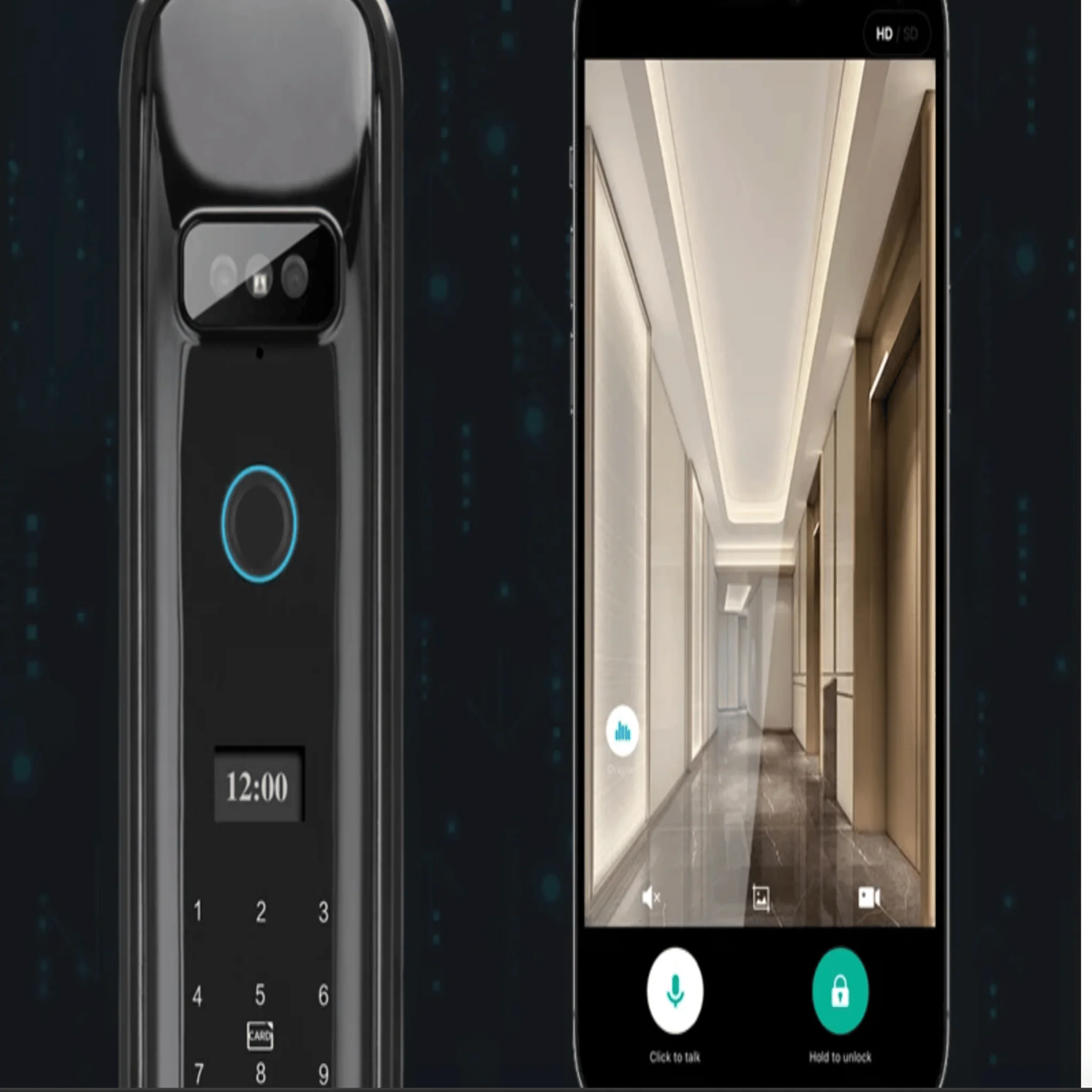 Advanced Biometric Entry Lock with Face Detection Technology - Image 7
