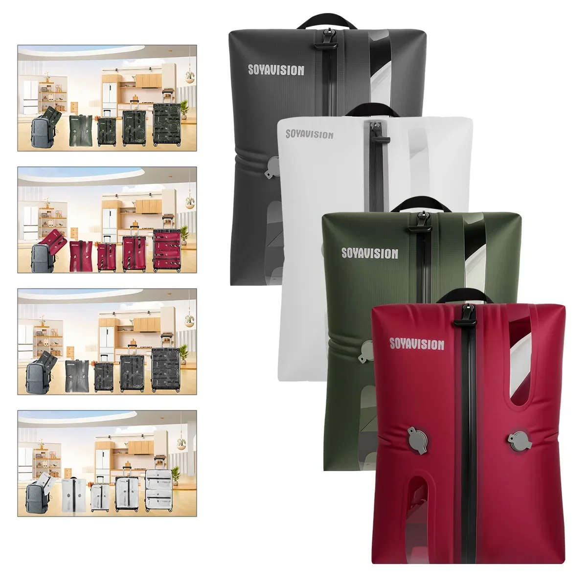 Travel Compression Storage Bags for Vacuum Sealing - Image 4
