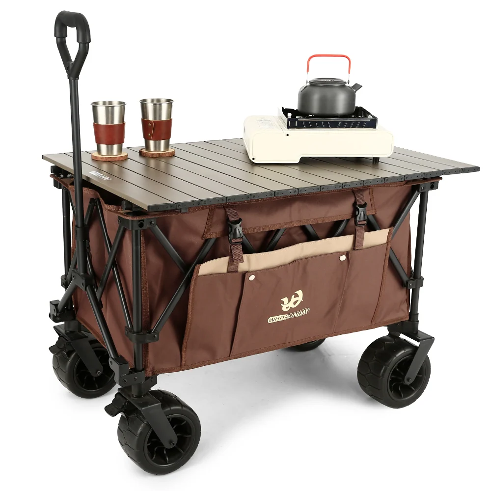 Whitsunday Moko Compact Plus Outdoor Camping Garden Folding collasible Wagon cart
