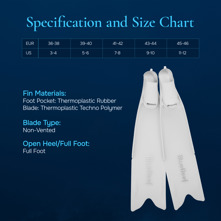 Blue Reef Freediving Fins