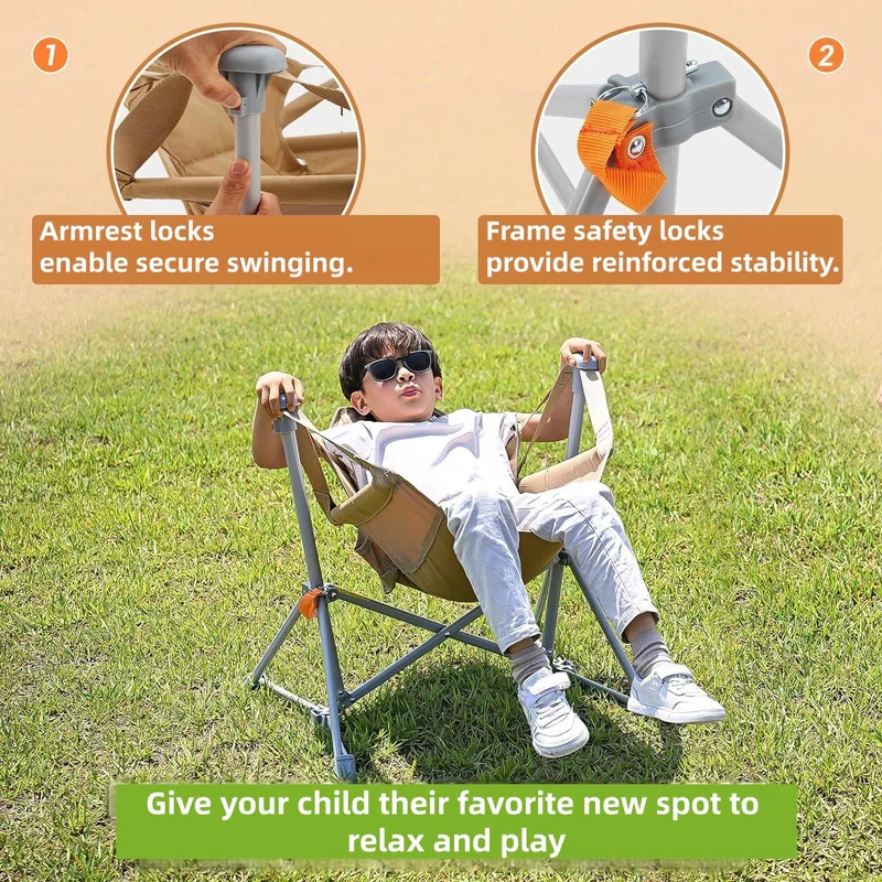 KingCamp Portable Kids Hammock Chair with Stand