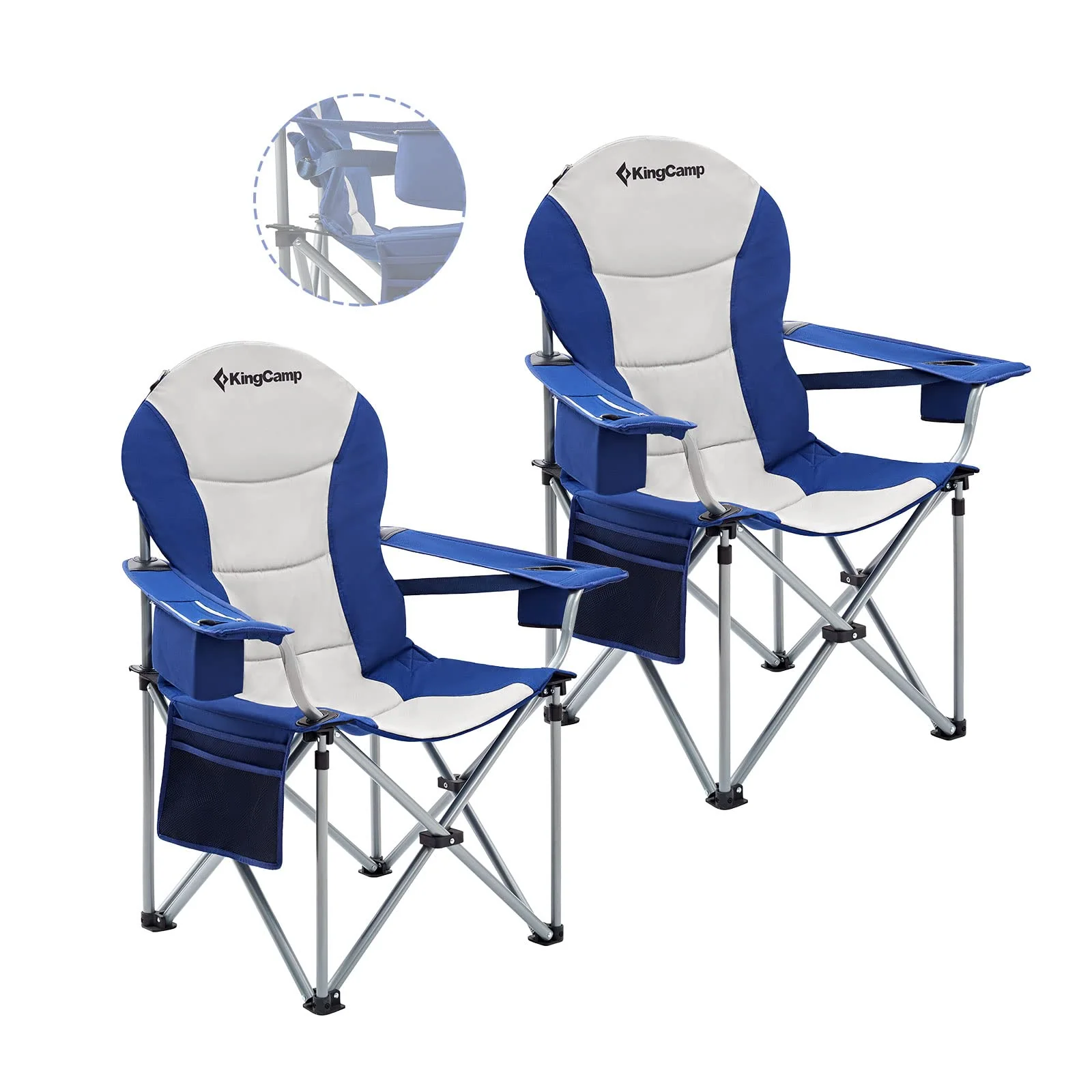 KingCamp Lumbar Support Oversized Camping Chair - Image 31