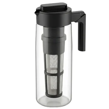 Cold Brew Coffee Pitcher with Airtight Lid - 64 oz Tritan