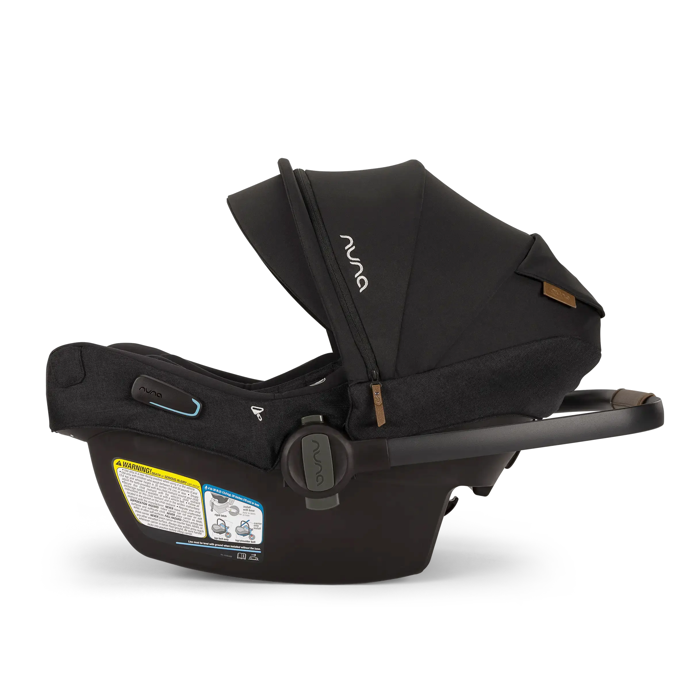 Nuna Pipa aire rx + RELX Base in Caviar