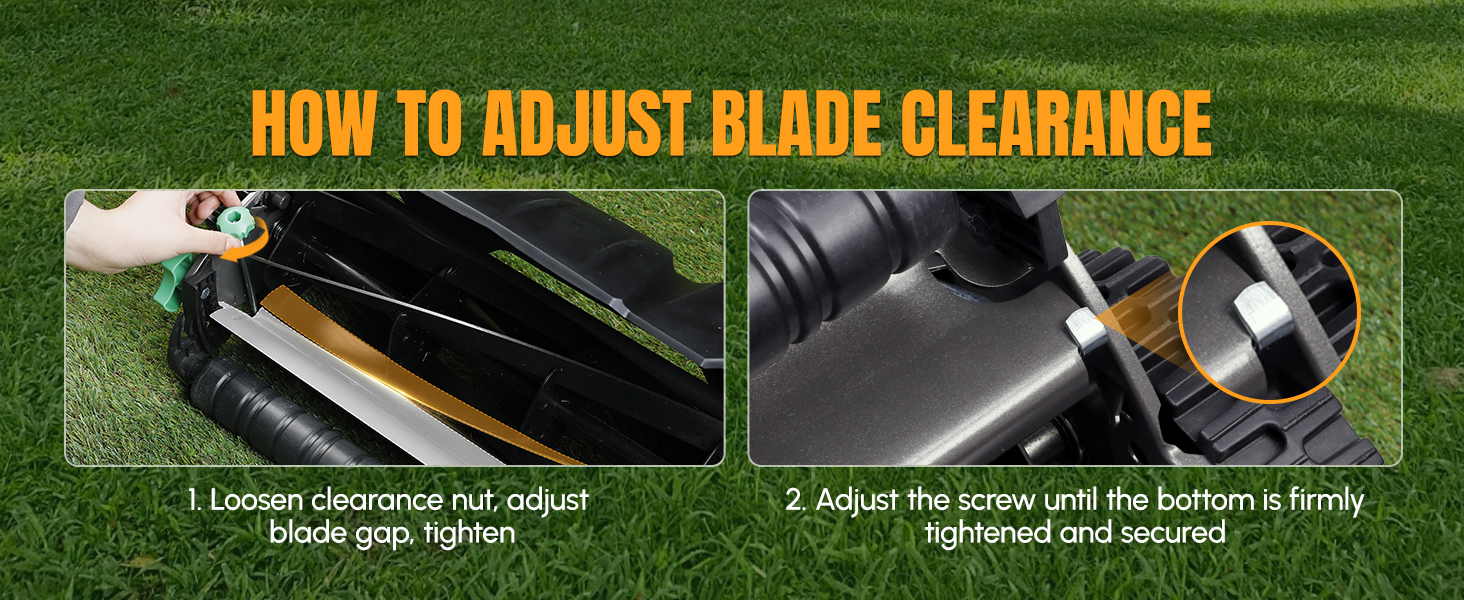 HOW TO ADJUST BLADE CLEARANCE