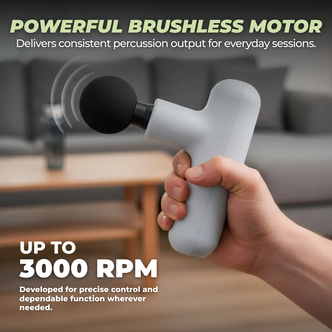 Mini Massage Gun Portable 4-Speed Percussion Muscle Massager