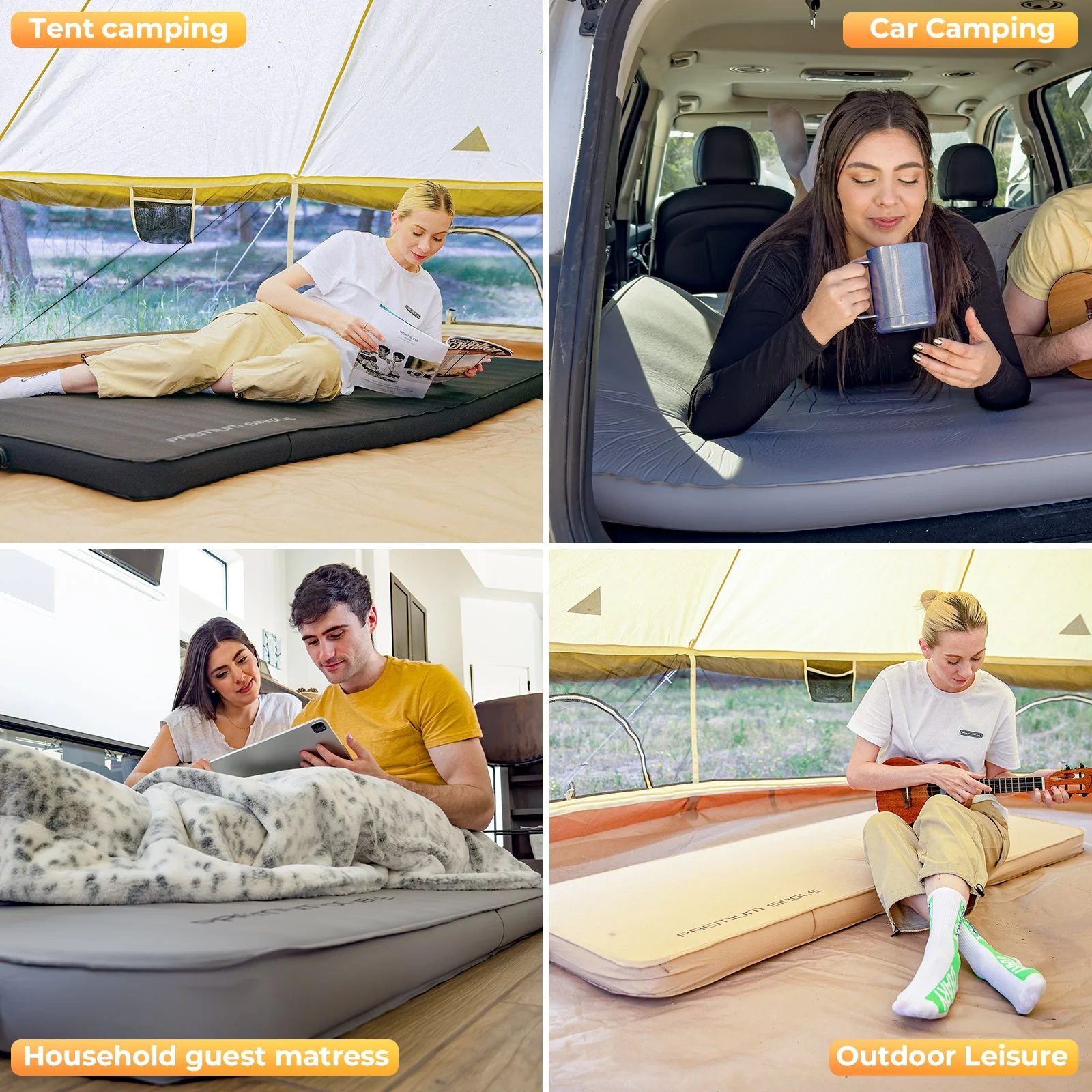 KingCamp PREMIUM Self Inflating Foam Sleeping Pad Double/Single - Image 98