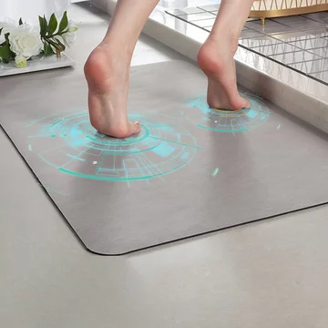Rapid Dry Stone Bathroom Mat – Slip-Resistant Comfort