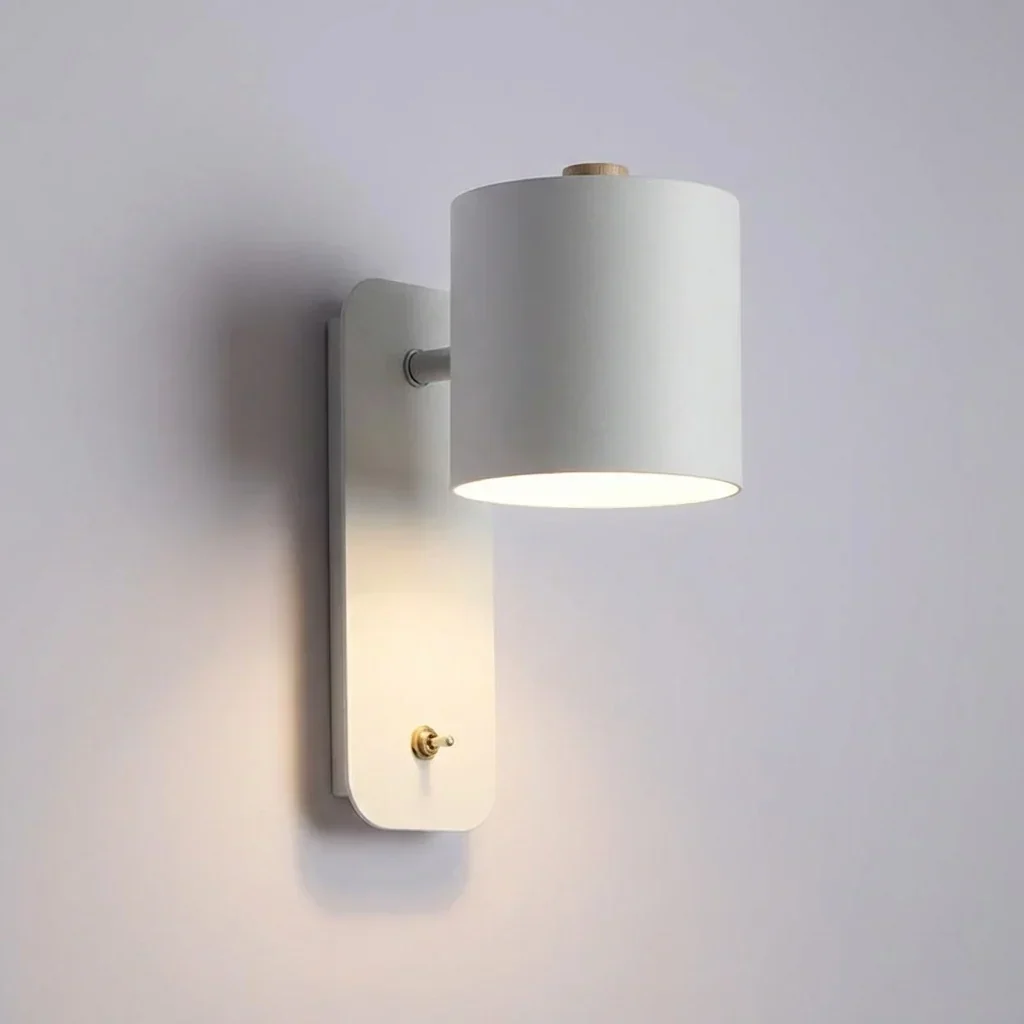 Modern LED Wall Light with Built-In Switch for Cozy Spaces - Image 3