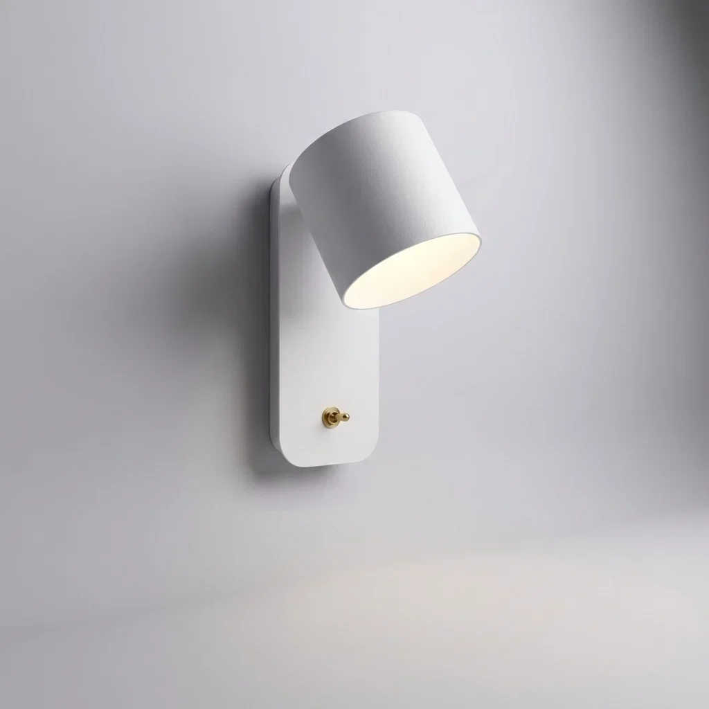 Modern LED Wall Light with Built-In Switch for Cozy Spaces - Image 2