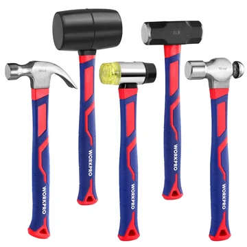 WORKPRO 5 Pcs Hammer Set