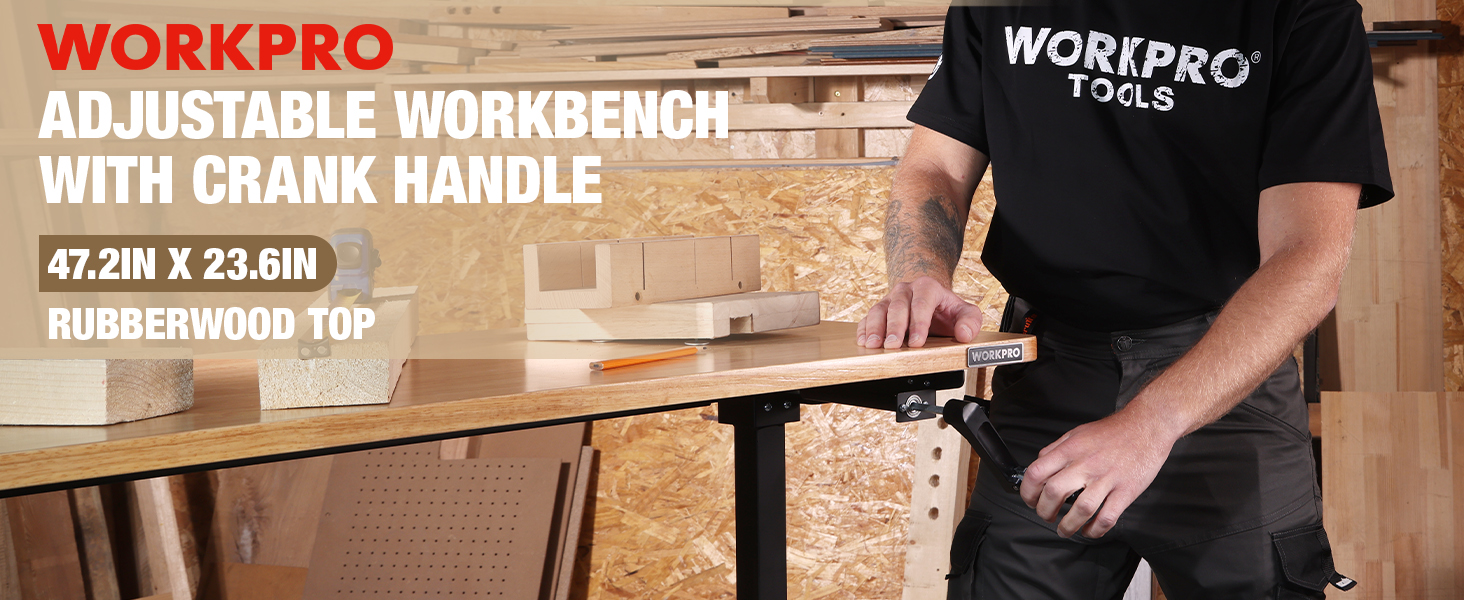 Adjustable Workbench