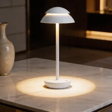 Touch-Controlled Cordless Mushroom-Shaped Table Light