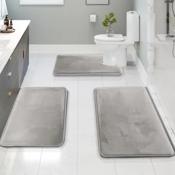 Ultimate Comfort Non-Slip Bath Mat Set for Every Home