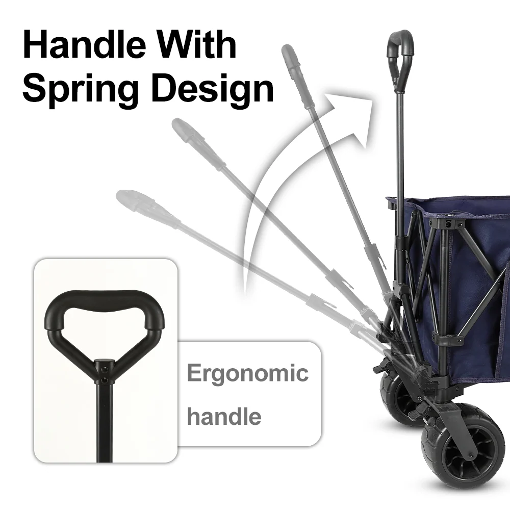 Whitsunday Moko Compact Plus Outdoor Camping Garden Folding collasible Wagon cart
