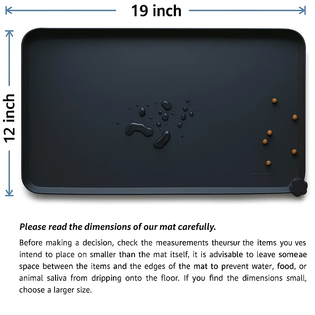 Smart Pet Feeding Mat with Waterproof Design and Non-Slip Grip - Image 18
