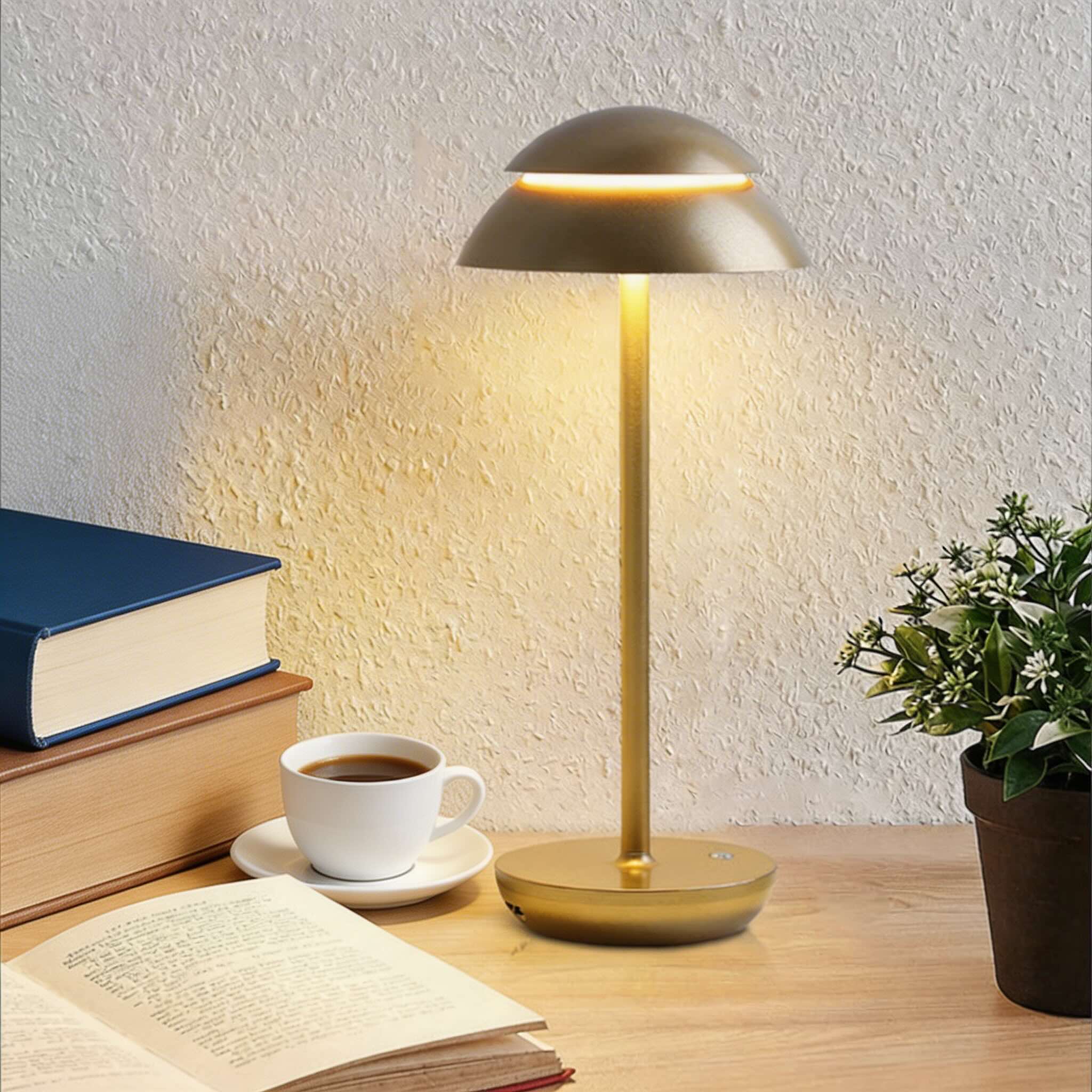Touch-Controlled Cordless Mushroom-Shaped Table Light - Image 8