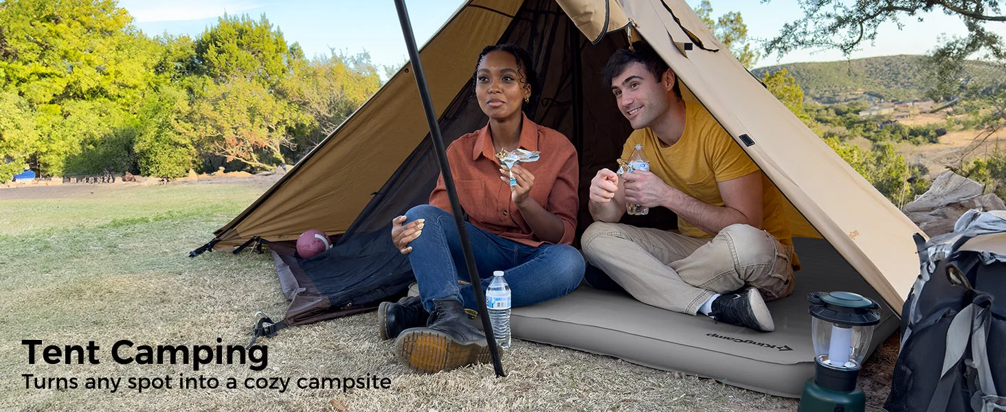 KingCamp PREMIUM Self Inflating Foam Sleeping Pad Double/Single - Image 106